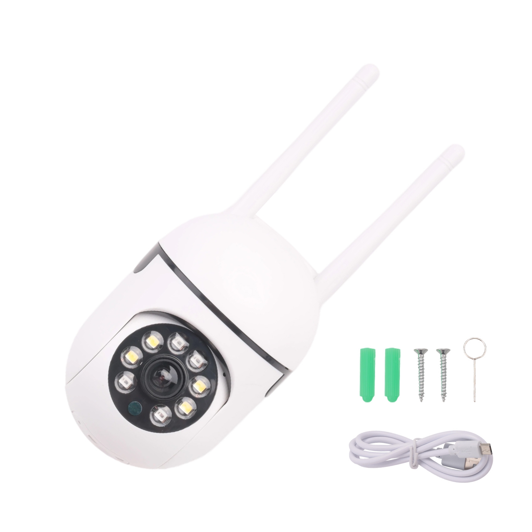 Home Security Flood Lights - Câmera de Segurança WiFi DT23 1080P