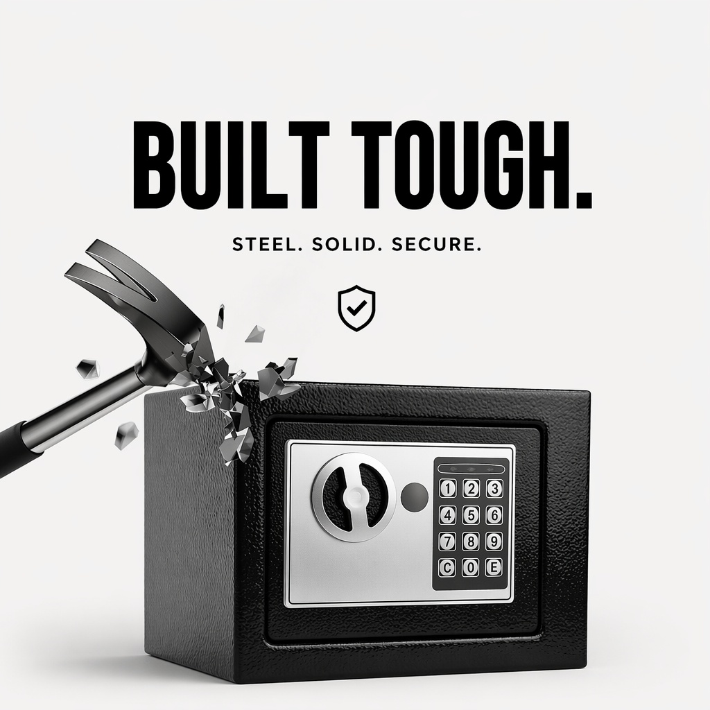 Cofre Eletrônico Digital de Aç - Home Security Box avaliação e preço