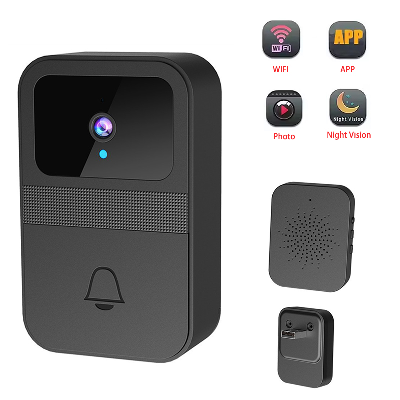 Câmera de Vídeo Wi-Fi para Por - Home Security Front Door Camera avaliação e preço